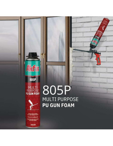 Akfix 805P Espuma Expandible 24oz - Relleno y Aislamiento
