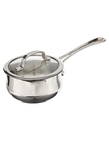 Conjunto de Cacerolas Cuisinart Contour Acero Inoxidable 1.89L y 0.95L