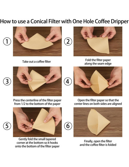 Vertedor de Café Cerámica Mongdio MD-TCLB Negro 320g