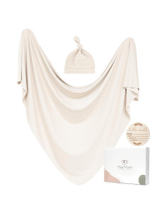 Manta de Recepción para Bebés MairMore Albaricoque 120x120 cm