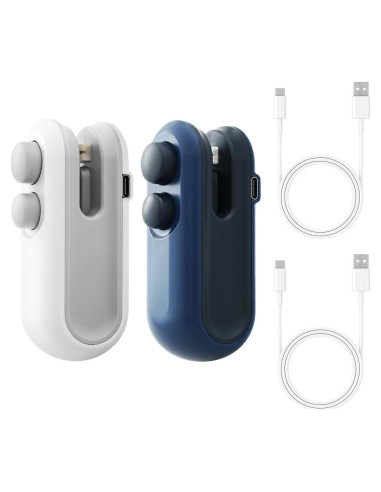 Sello de Bolsas Mini MEPOWER 2 en 1 Cortador y Calor