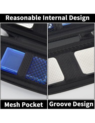 Funda de Almacenamiento Casmilee para Monitor Kardia ECG - Negro