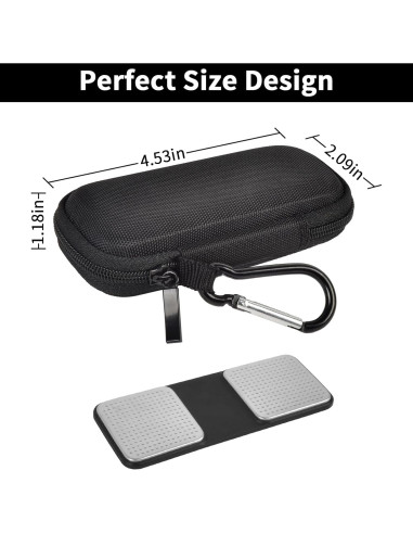 Funda de Almacenamiento Casmilee para Monitor Kardia ECG - Negro