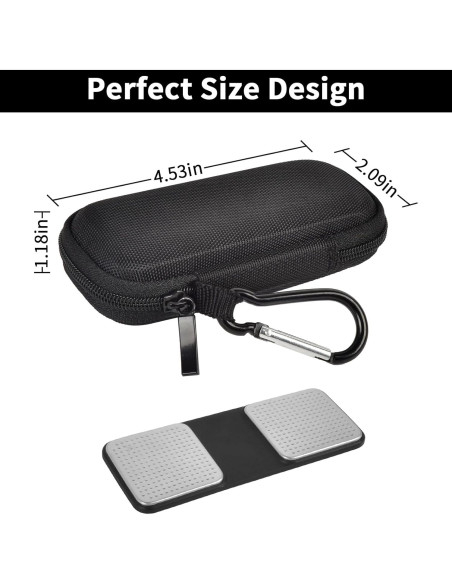 Funda de Almacenamiento Casmilee para Monitor Kardia ECG - Negro