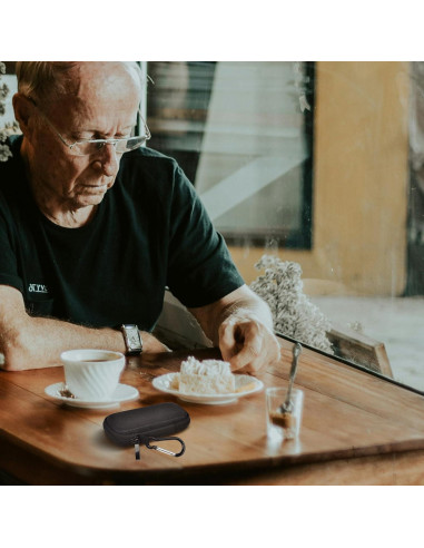 Funda de Almacenamiento Casmilee para Monitor Kardia ECG - Negro