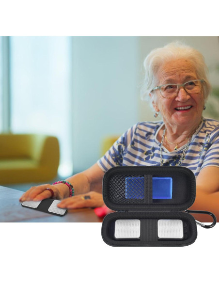 Funda de Almacenamiento Casmilee para Monitor Kardia ECG - Negro