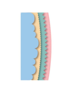 Set de 4 Troqueles de Borde Arco Craftelier 16x2.3cm