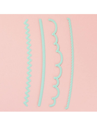 Set de 4 Troqueles de Borde Arco Craftelier 16x2.3cm