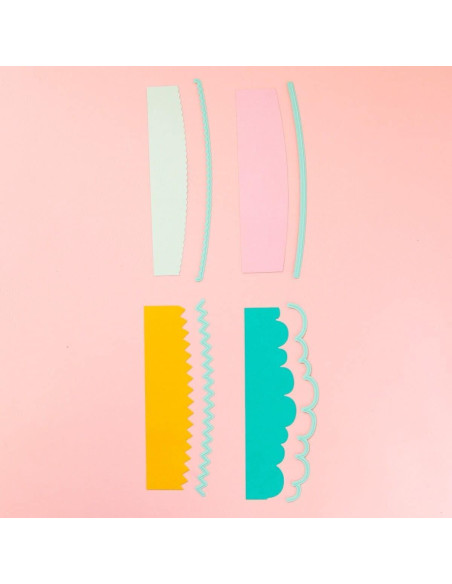 Set de 4 Troqueles de Borde Arco Craftelier 16x2.3cm