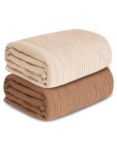 Mantas de Muselina GUNTAIL 41x41 cm, Paquete de 2 Bebé