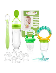 Chupete de Alimentación WAJIAYON para Bebés - 3 Tamaños y Cuchara