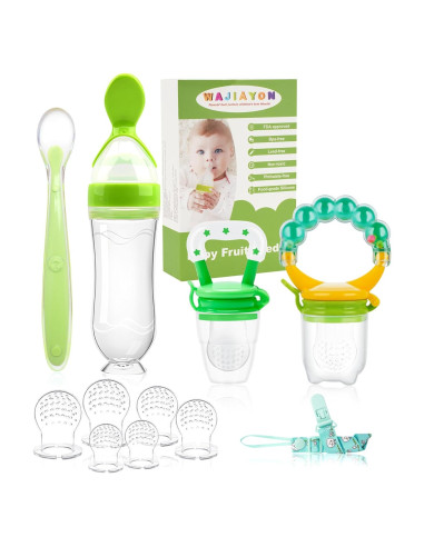 Chupete de Alimentación WAJIAYON para Bebés - 3 Tamaños y Cuchara