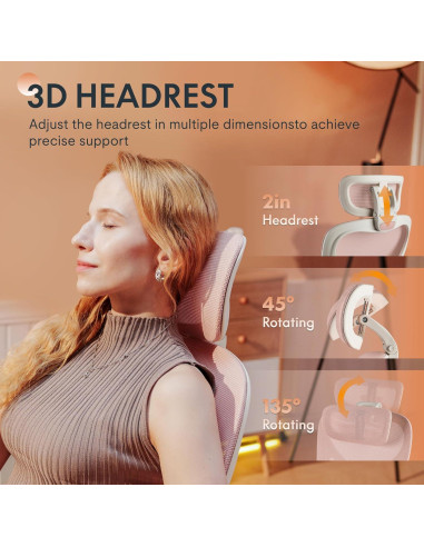 Silla de Oficina Ergonómica FLEXISPOT Foldex Plegable Negra