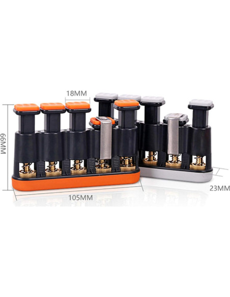 Ejercitador de Dedos DILIMI para Guitarra - Ajustable 1.36 a 3.86 kg