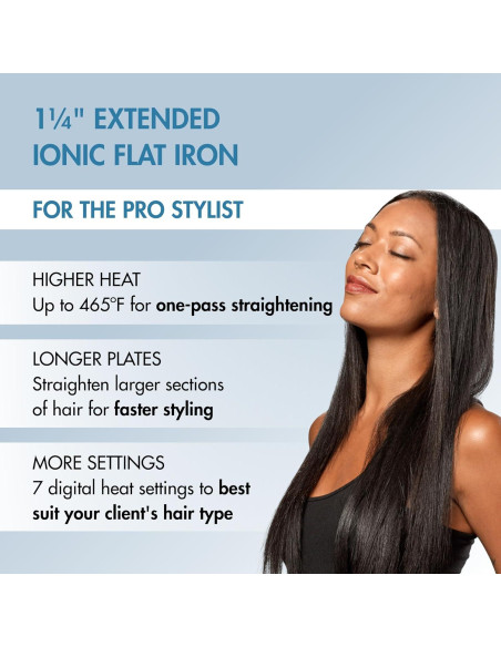 Plancha de Pelo Iónica BaBylissPRO BNT9091TXL 3.18 cm