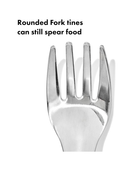 Juego de Cuchara y Tenedor OXO Tot para Llevar - Flor