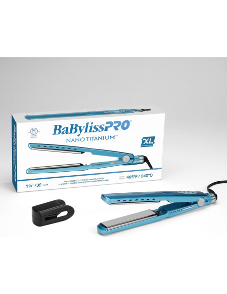 Plancha de Pelo Iónica BaBylissPRO BNT9091TXL 3.18 cm