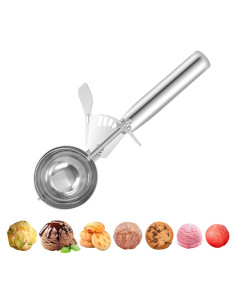 Cucharón de helado 2 oz ZJHFC acero inoxidable 18/8