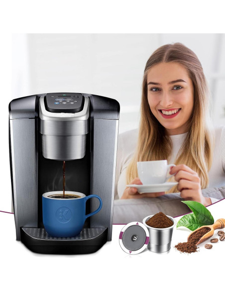 Tazas K reutilizables InwodiTeki para cafeteras Keurig 1.0 y 2.0 Tazas K reutilizables InwodiTeki para cafeteras Keurig 1.0 y 2.0
