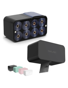 Dispensador de Bolsas de Desechos SVD.PET Negro + 120 Bolsas