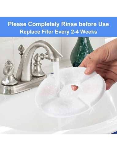 11 Piezas Filtros de Reemplazo Guarm para Fuente de Gato 2.5L