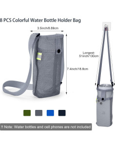 Soporte para Botellas de Agua Mumufy MEI2230 Pack de 4 Unidades 2