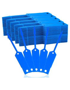 Etiquetas de Clave Lewtemi 1000 Piezas Azul 11.43x1.91cm