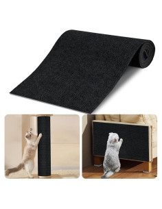 Alfombra Autoadhesiva para Rasguños de Gato Hriiiiya 2Pack 99.8x39.9cm