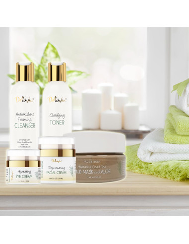 Kit Facial Premium Deluvia - Cuidado de la Piel Completo