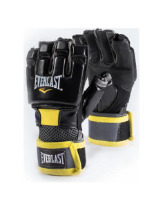 Guantes de Kickboxing Everlast L/XL Negro con Acolchado