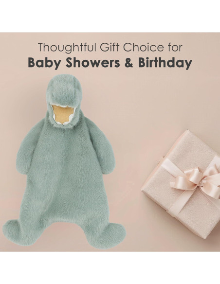 Manta de Seguridad MON AMI Dino Plush Lovey 38.1 cm Manta de Seguridad MON AMI Dino Plush Lovey 38.1 cm