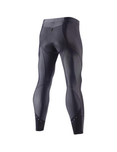 Pantalones Largos de Ciclismo Hombre XGC Almohadilla 4D Negro 2