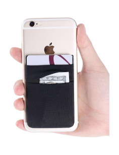 2Pack Soporte Adhesivo para Tarjetas Fulgamo - Negro 2