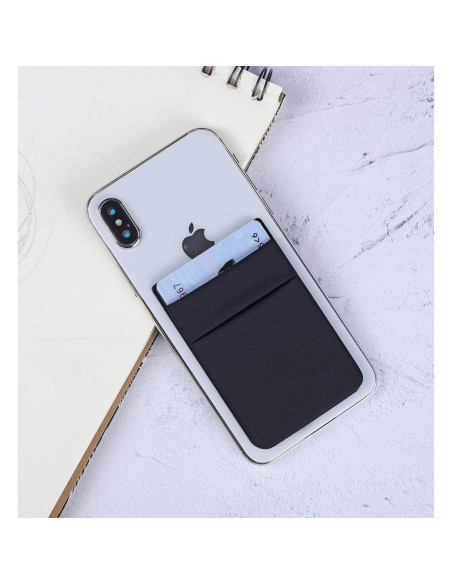 2Pack Soporte Adhesivo para Tarjetas Fulgamo - Negro