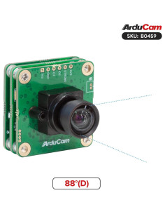Cámara USB 3.0 Arducam IMX477P 12MP Lente M12 88 2