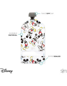 Bolsas Reutilizables para Comida Simple Modern 10-Pack 148 ml Disney 2