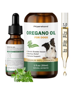 Aceite de Orégano para Perros PKperekond 29.57 ml 88% Carvacrol