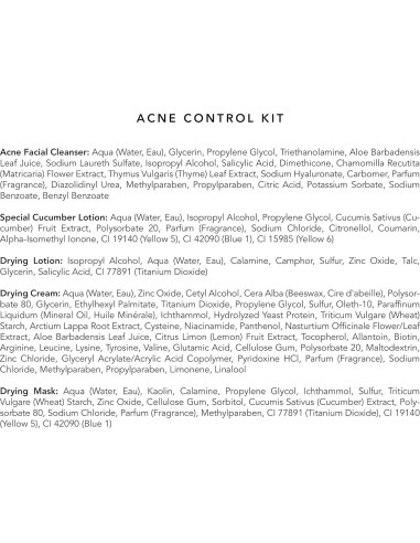 Kit de Cuidado Facial Antiacné Mario Badescu - 5 Productos