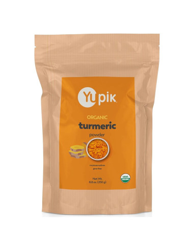 Polvo de Cúrcuma Orgánica Yupik 249 g - Superfood Vegano