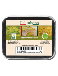 Pólen de Hinojo Orgánico Delitaliana 28g - Sabor Gourmet