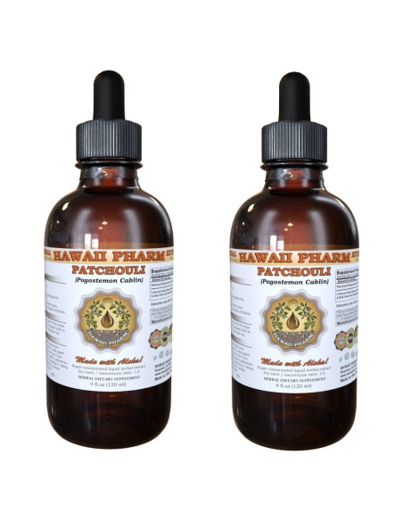 Extracto Líquido de Pachulí Orgánico Hawaii Pharm 236.6 ml