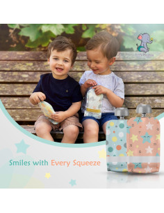 Bolsas Reutilizables para Comida de Bebé Little Whispers - 10 Unidades 2