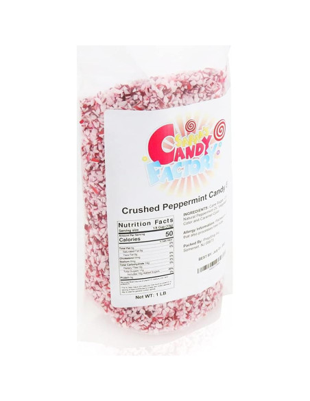 Caramelo de Menta Triturada Sarah 0.91 kg - Decoración Dulce