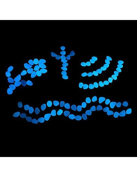 Piedras Brillantes en la Oscuridad Party Zealot 400 PCS Azul Piedras Brillantes en la Oscuridad Party Zealot 400 PCS Azul