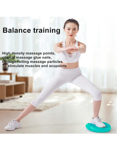 Cojín Inflatado de Inestabilidad ATUERT 34 cm Verde 2