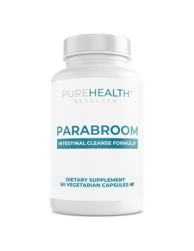 Suplemento Digestivo Parabroom PureHealth 60 Cápsulas