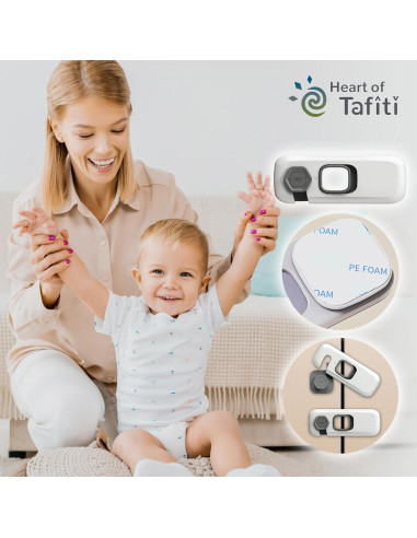 Paquete de 5 Cerraduras de Seguridad para Niños Gris - HT-Cupboard Locks