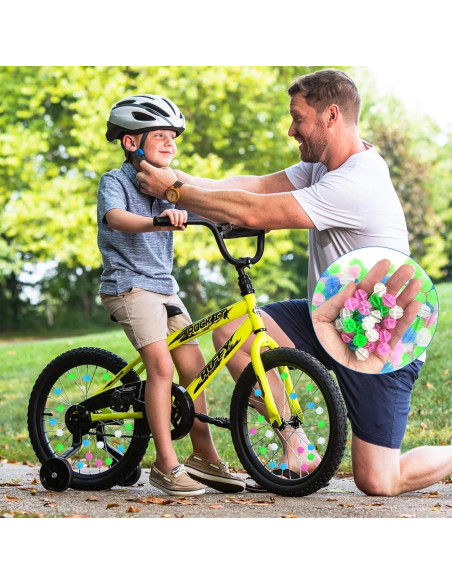 144 Perlas Coloridas para Radios de Bicicleta ZooviHyvi