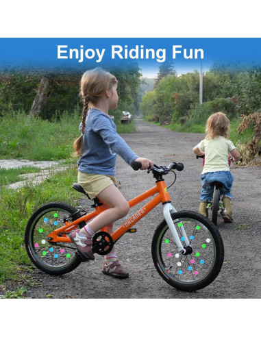 144 Perlas Coloridas para Radios de Bicicleta ZooviHyvi