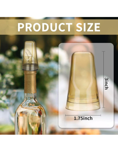 25 Cubiertas de Vertedor SuproBarware - Tapas de Polvo Transparentes